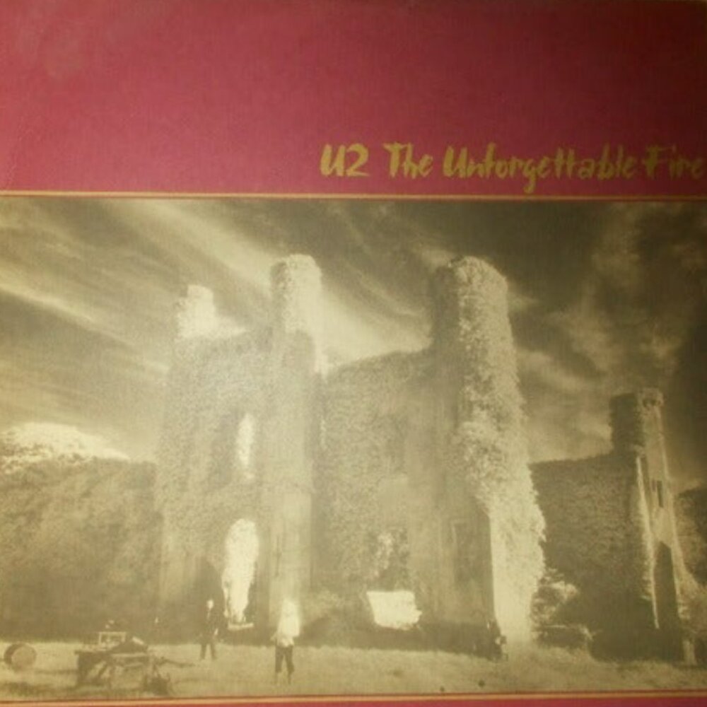 U2 The Unforgettable Fire VINTAGE PRE-OWNED Vinyl Record